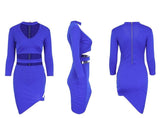 BANDAGE HOLLOWED-OUT MINI DRESS - B ANN'S BOUTIQUE