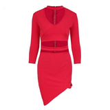 BANDAGE HOLLOWED-OUT MINI DRESS - B ANN'S BOUTIQUE