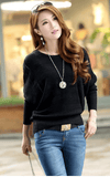 BATWING SLEEVES PULLOVER - B ANN'S BOUTIQUE