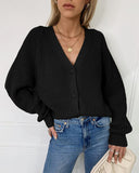 BELLA BUTTON-UP SWEATER - B ANN'S BOUTIQUE, LLC