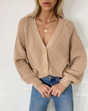 BELLA BUTTON-UP SWEATER - B ANN'S BOUTIQUE, LLC