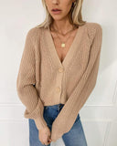 BELLA BUTTON-UP SWEATER - B ANN'S BOUTIQUE, LLC