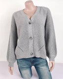 BELLA BUTTON-UP SWEATER - B ANN'S BOUTIQUE, LLC