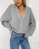 BELLA BUTTON-UP SWEATER - B ANN'S BOUTIQUE, LLC