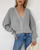 BELLA BUTTON-UP SWEATER - B ANN'S BOUTIQUE, LLC