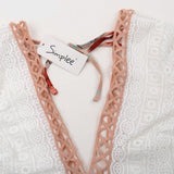 CALLIE’S CROTCHET FLORAL MINI DRESS - B ANN'S BOUTIQUE