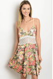 FELICITY’S FLORAL & LACE DRESS - B ANN'S BOUTIQUE