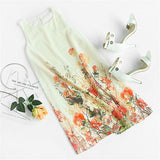 FIELD OF LILIES BABY DOLL DRESS - B ANN'S BOUTIQUE