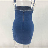 FITTED & FAB DENIM DRESS - B ANN'S BOUTIQUE