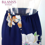 FLORAL & LACE SHEER DRESS - B ANN'S BOUTIQUE