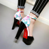 FLORAL HEIGHTS SANDAL - B ANN'S BOUTIQUE