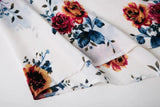 FLORAL HIGH-CUT MAXI DRESS - B ANN'S BOUTIQUE