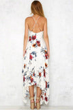FLORAL HIGH-CUT MAXI DRESS - B ANN'S BOUTIQUE