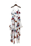FLORAL HIGH-CUT MAXI DRESS - B ANN'S BOUTIQUE