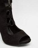 GLADIATOR PUMP LACE-UP OVER-THE-KNEE BOOT - B ANN'S BOUTIQUE