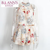 HAILEY'S HALTER TOP & SHORT SET - B ANN'S BOUTIQUE