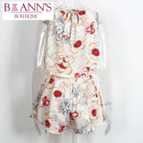 HAILEY'S HALTER TOP & SHORT SET - B ANN'S BOUTIQUE