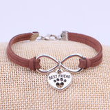 KITTEN PAW INFINITY BEST FRIEND BRACELET - B ANN'S BOUTIQUE
