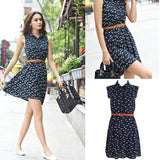 KITTEN PRINTS DRESS - B ANN'S BOUTIQUE