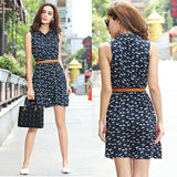 KITTEN PRINTS DRESS - B ANN'S BOUTIQUE