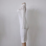 LACE TOP BODYCON MIDI-DRESS - B ANN'S BOUTIQUE