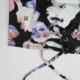 MIDNIGHT FLORAL DREAM PANTS SET - B ANN'S BOUTIQUE