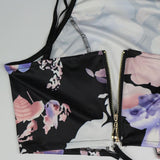 MIDNIGHT FLORAL DREAM PANTS SET - B ANN'S BOUTIQUE