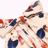 NAVY & SPICE FLORAL DREAM SHORTS SET - B ANN'S BOUTIQUE