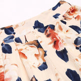 NAVY & SPICE FLORAL DREAM SHORTS SET - B ANN'S BOUTIQUE