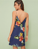 NAVY NICE CAMI DRESS - B ANN'S BOUTIQUE
