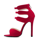OPEN-TOE STRAPPY SANDALS - B ANN'S BOUTIQUE, LLC