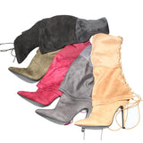 OVER THE KNEE LACE-UP BOOT - B ANN'S BOUTIQUE