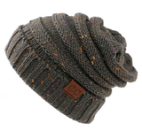 PONYTAIL/MESSY BUN BEANIE CAP - B ANN'S BOUTIQUE