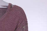 PULLOVER SWEATER WITH LACE SIDE INSERTS - B ANN'S BOUTIQUE, LLC