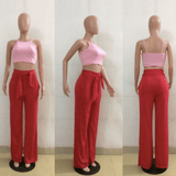 RAE'S RED FLARE PANTS - B ANN'S BOUTIQUE, LLC