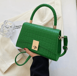 RETRO ALLIGATOR TEXTURE TOTE - B ANN'S BOUTIQUE, LLC