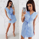 SARAH STRIPE DRESS - B ANN'S BOUTIQUE