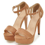 SASSY SUEDE SANDAL - B ANN'S BOUTIQUE, LLC
