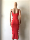 SEXY SIDES PARTY DRESS - B ANN'S BOUTIQUE