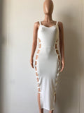 SEXY SIDES PARTY DRESS - B ANN'S BOUTIQUE