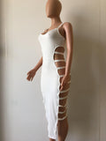 SEXY SIDES PARTY DRESS - B ANN'S BOUTIQUE