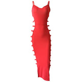 SEXY SIDES PARTY DRESS - B ANN'S BOUTIQUE