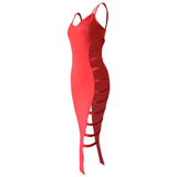 SEXY SIDES PARTY DRESS - B ANN'S BOUTIQUE