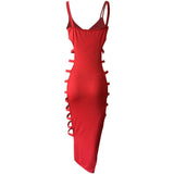 SEXY SIDES PARTY DRESS - B ANN'S BOUTIQUE