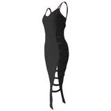SEXY SIDES PARTY DRESS - B ANN'S BOUTIQUE