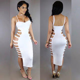 SEXY SIDES PARTY DRESS - B ANN'S BOUTIQUE