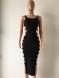 SEXY SIDES PARTY DRESS - B ANN'S BOUTIQUE