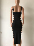 SEXY SIDES PARTY DRESS - B ANN'S BOUTIQUE