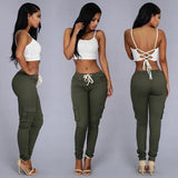 SKINNY CARGO PANTS - B ANN'S BOUTIQUE, LLC