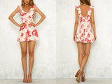 SLEEVELESS FLORAL MINI DRESS - B ANN'S BOUTIQUE, LLC